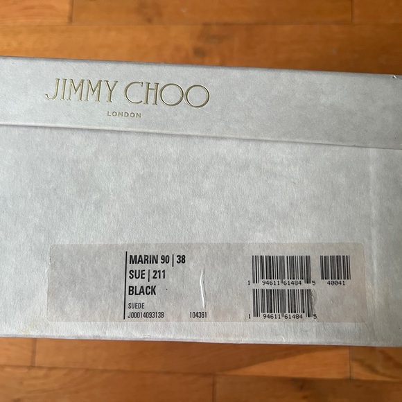 Jimmy Choo Black Strappy Heels - Picture 2 of 4